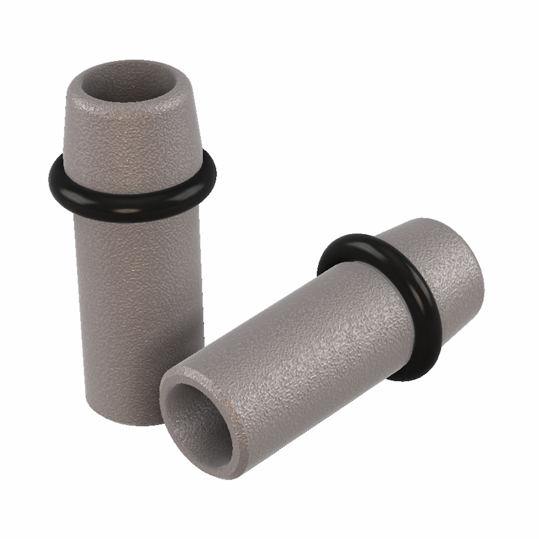 2 Stück Reparatursatz Auslaufstutzen, ohne schneiden des vorhandenen Gummistutzens 1Q0898406 (ähnlich / verbesserte Version)