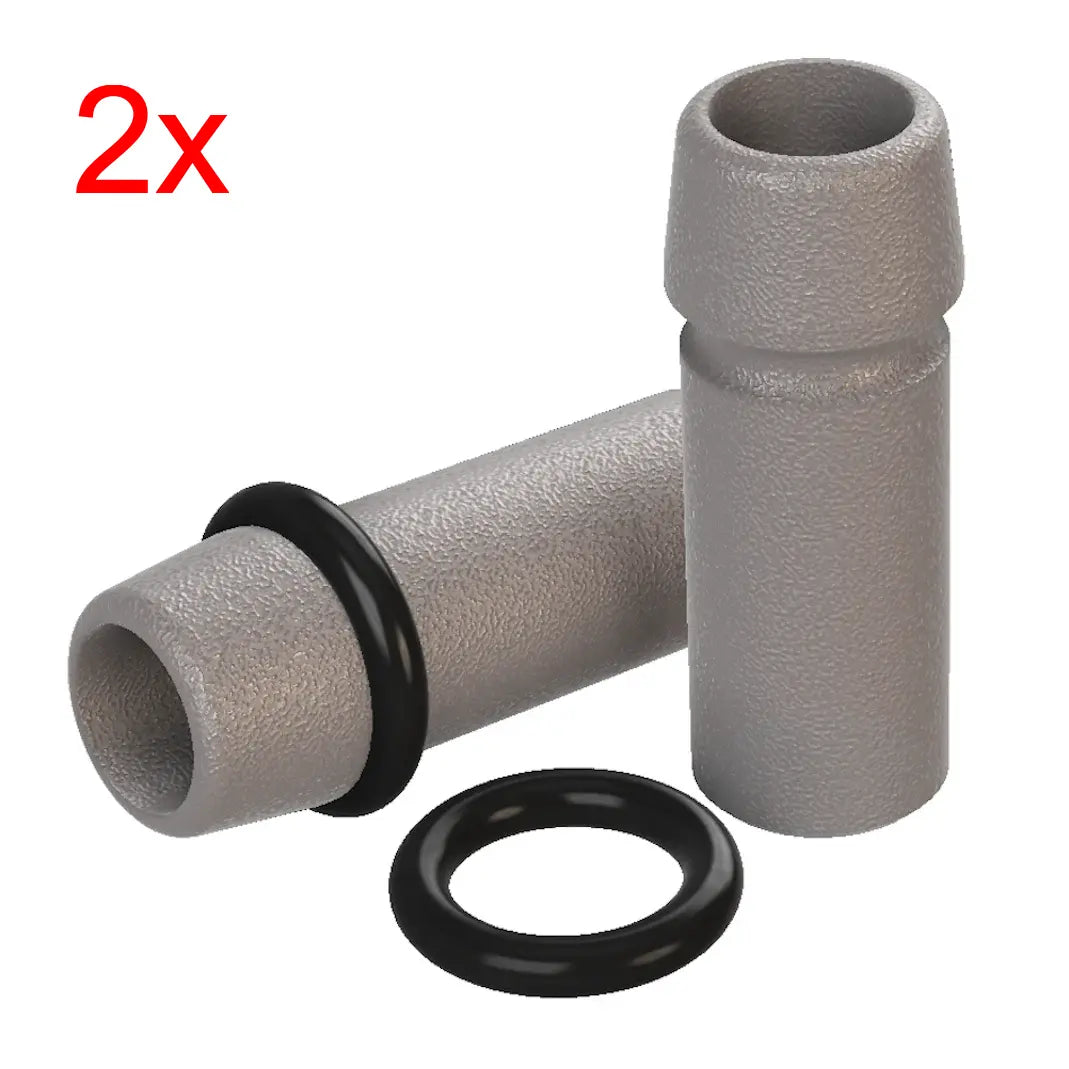 2 Stück Reparatursatz Auslaufstutzen, ohne schneiden des vorhandenen Gummistutzens 1Q0898406 (ähnlich / verbesserte Version)
