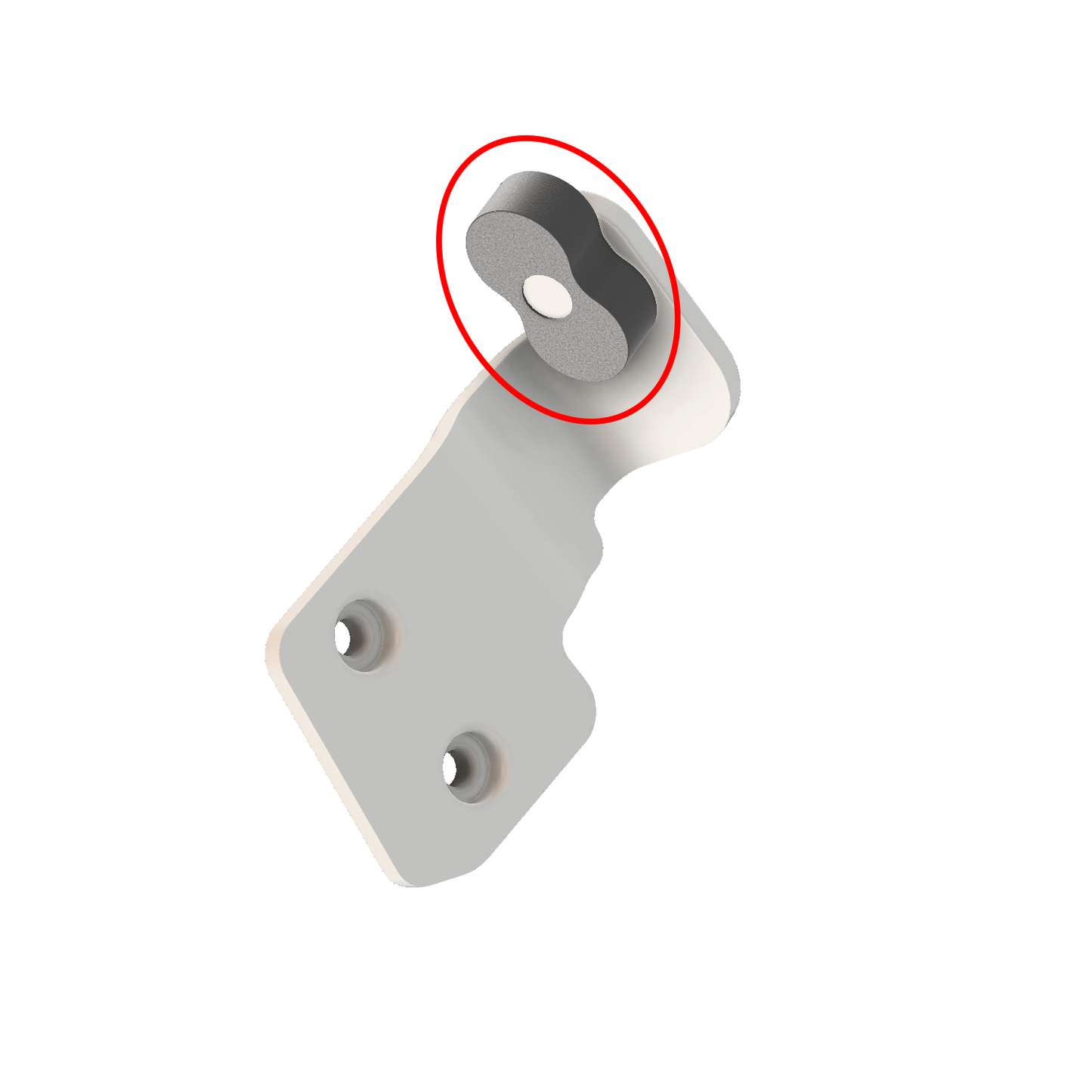 2 Stück Führungsgleiter für den Kulissenbolzen- Halter 1Q0898140A