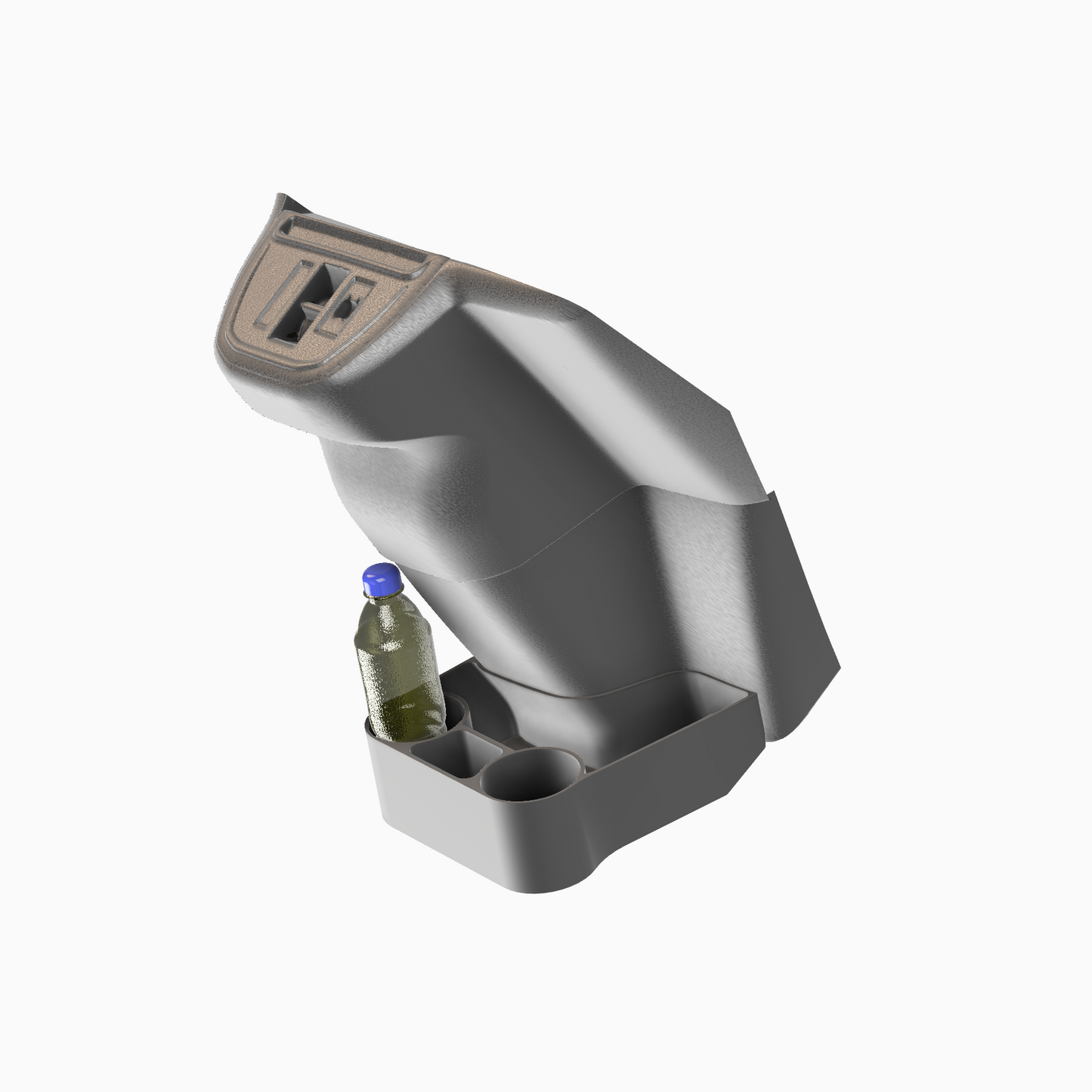 Bodenorganizer Kurz für VW-EOS (3D-Datei Download)